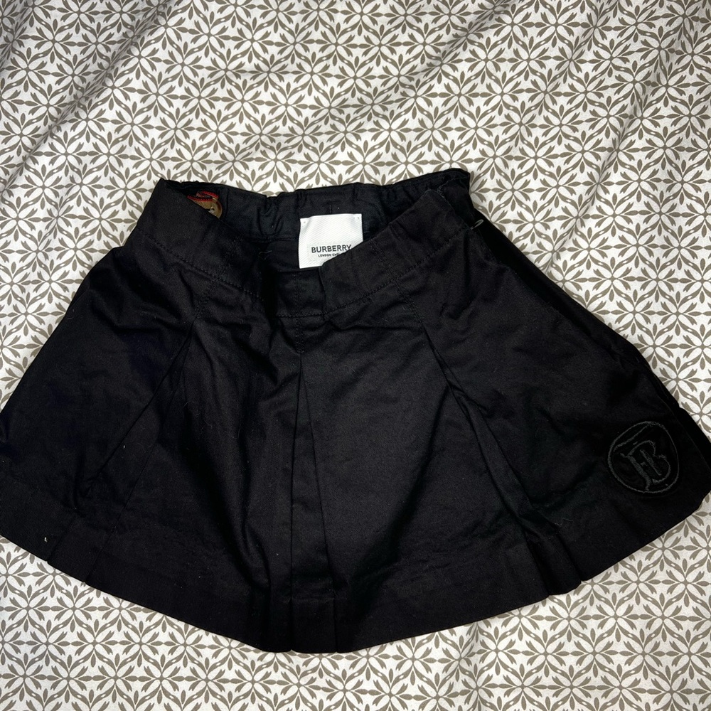 Burberry Black Mini Skirt